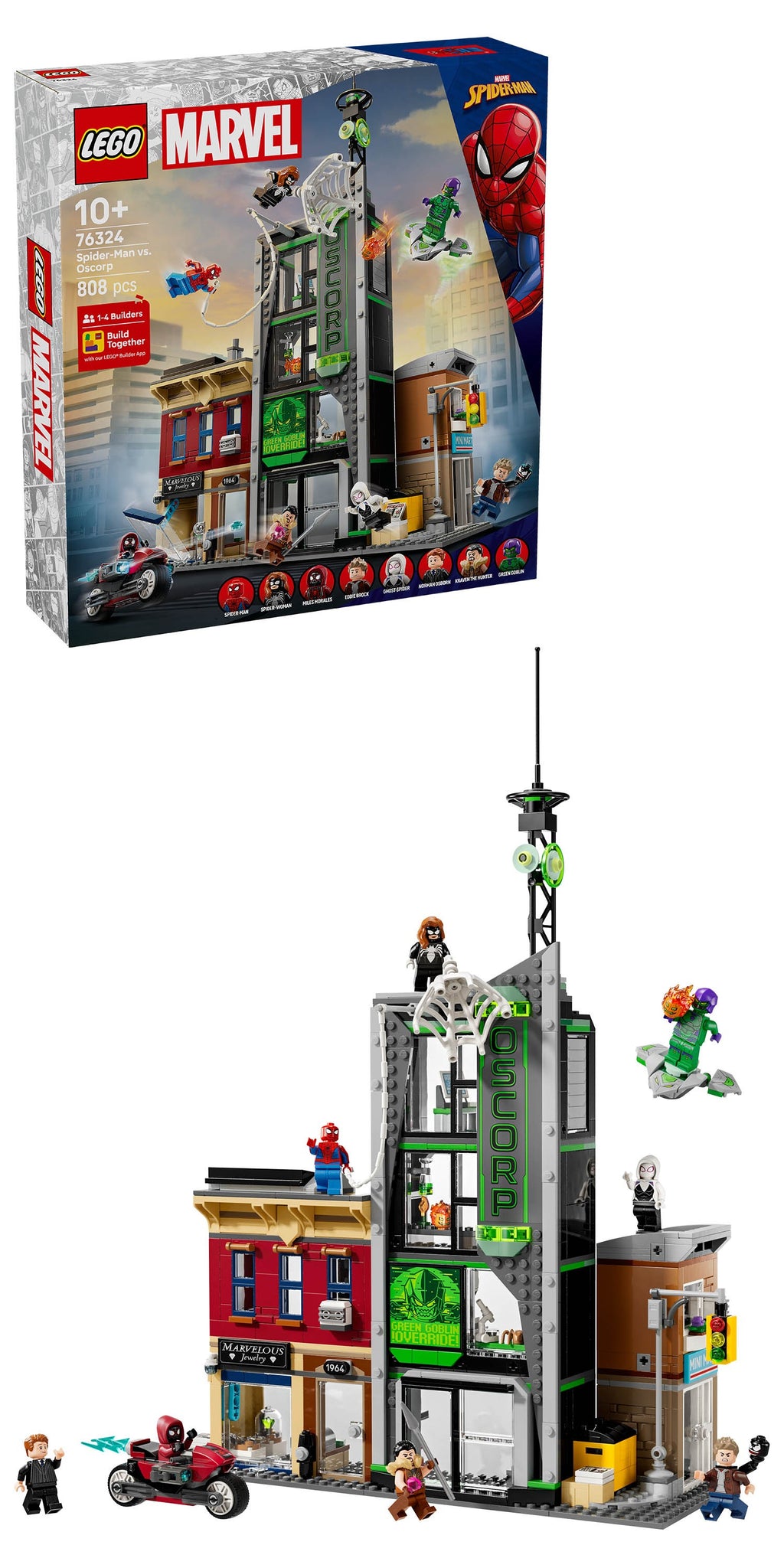 LEGO Marvel 76324 – Spider-Man contre Oscorp