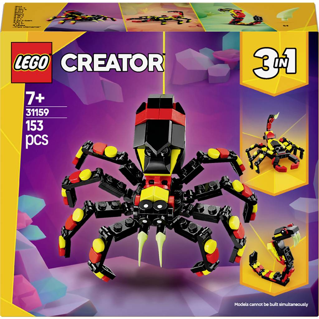 31159 LEGO CREATOR Wild animals: Surprise spider 31159