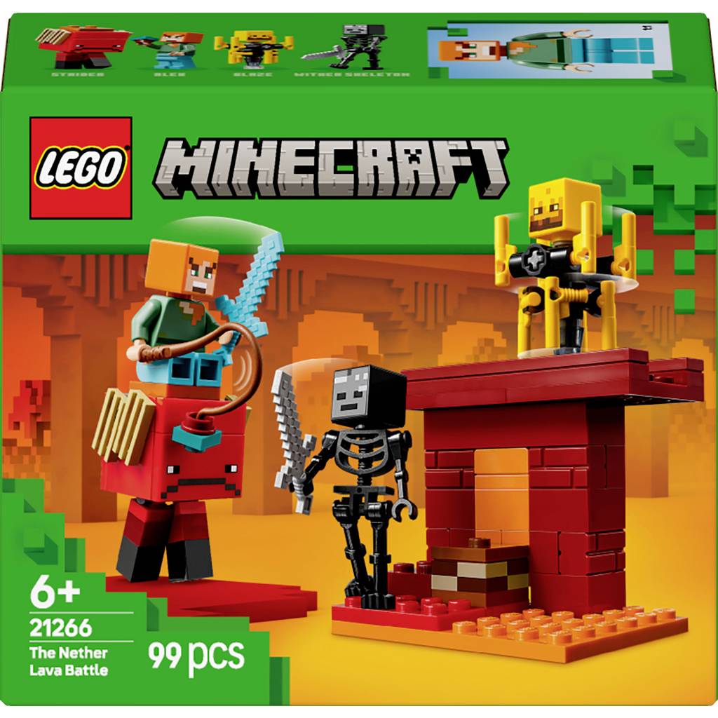 21266 LEGO MINECRAFT The lava duel in the Nether 21266