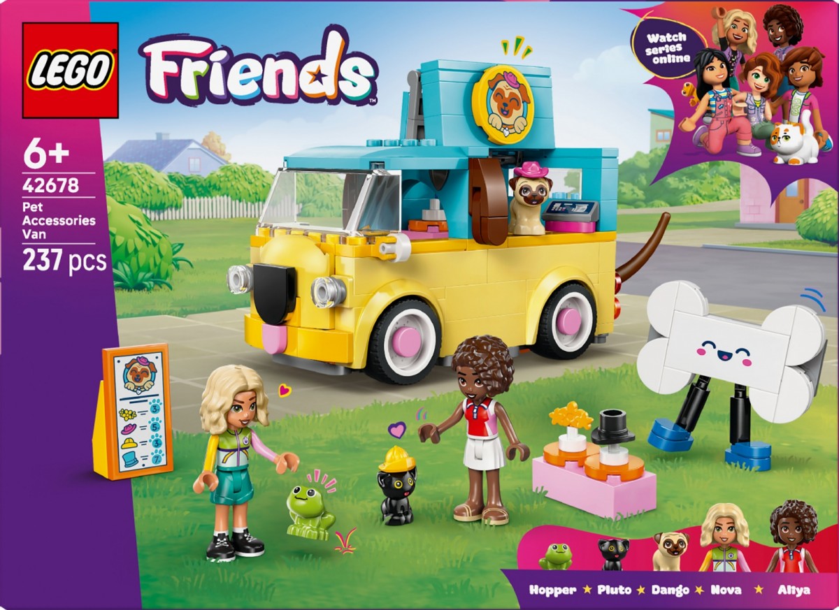 LEGO Friends 42678 – Van d’accessoires pour animaux