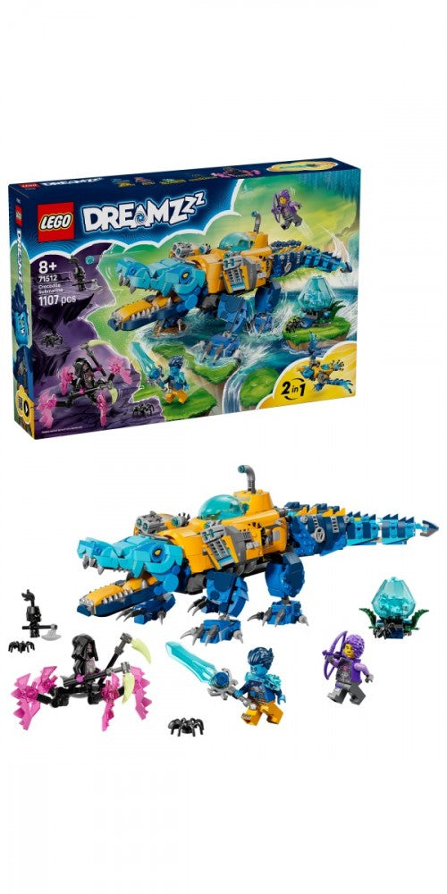 LEGO DREAMZzz 71512 – Sous-marin crocodile