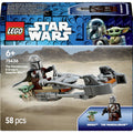 75436 LEGO STAR WARS The Mandalorian and Grogu on their Speeder Bike (7 75436