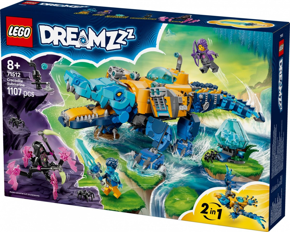 LEGO DREAMZzz 71512 – Sous-marin crocodile