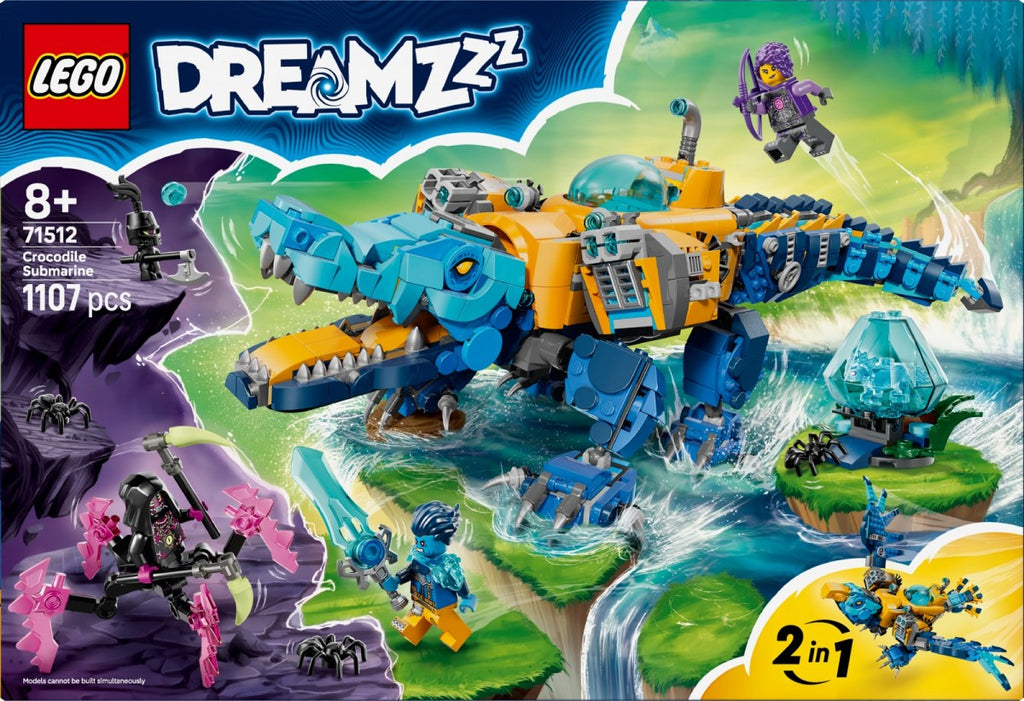 LEGO DREAMZzz 71512 – Sous-marin crocodile