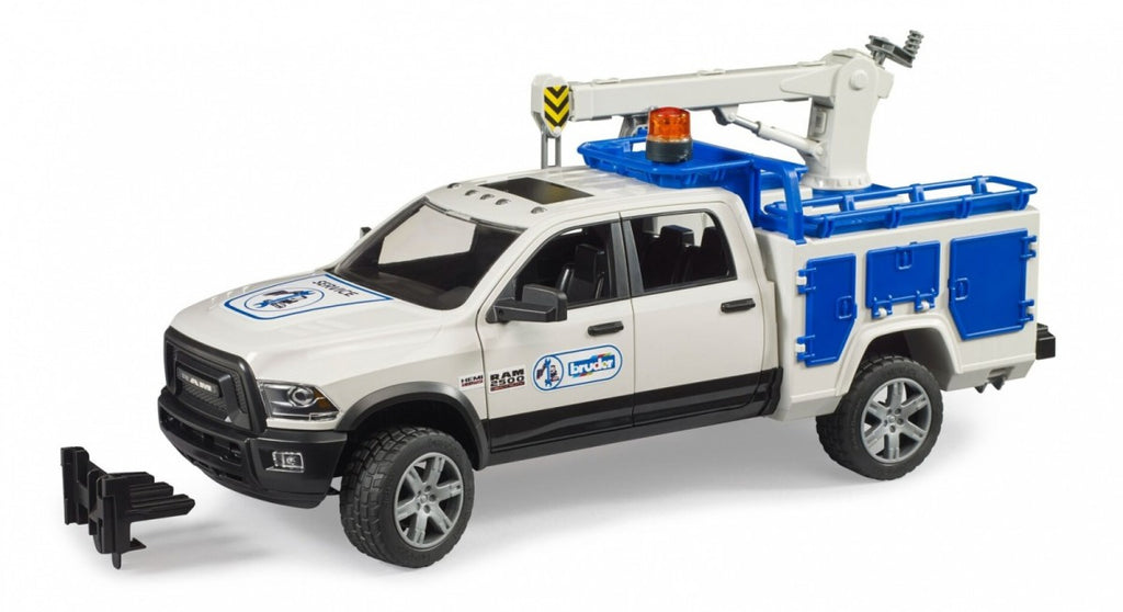 Bruder RAM 2500 – Camion de service avec grue 02509