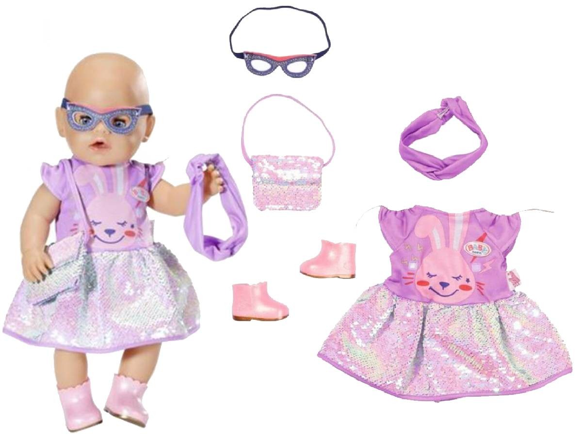 Baby Born Deluxe Happy Birthday Outfit 43cm 830796 - Baby Born