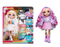 507581-EUC Rainbow High WaterColor & Create - Purple Eyes - Rainbow High