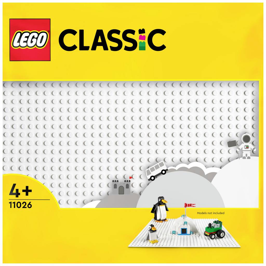 11026 LEGO CLASSIC White construction plate 11026 - LEGO Classic