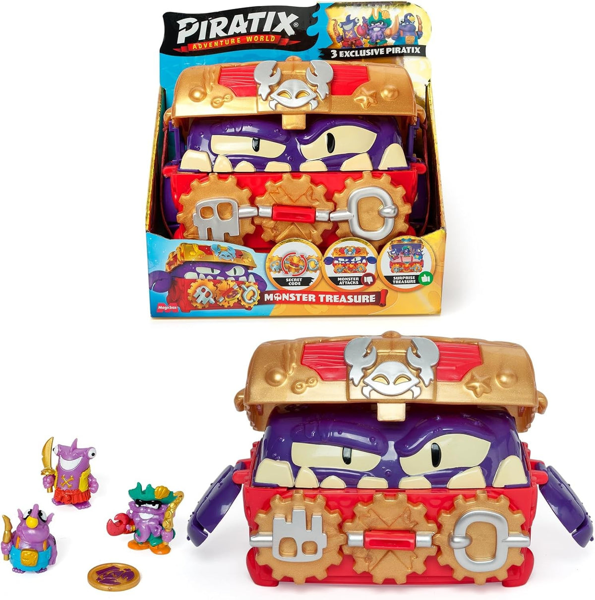 Piratix Monster Treasure in the Chest PPXSP116IN00