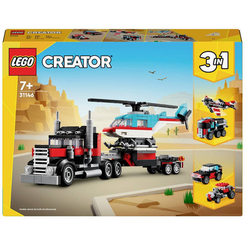 31146 LEGO CREATOR Flatbed truck with helicopter 31146 - LEGO Creator