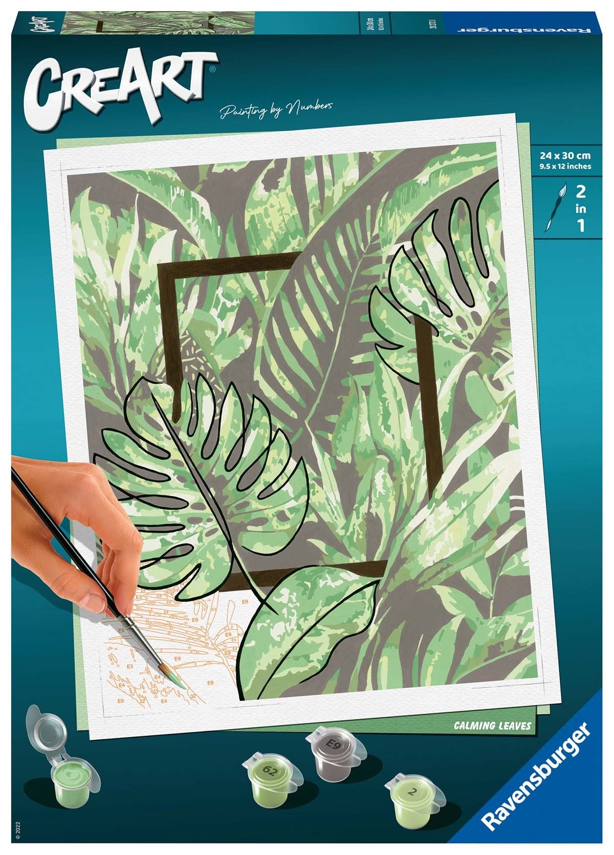CreArt Calming Leaves D/F/I/EN/E/PT 20272
