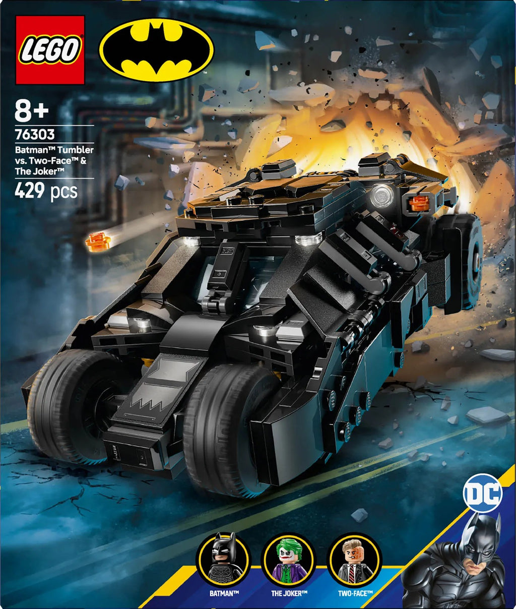 LEGO DC 76303 – Batmobile Tumbler, Two-Face & Joker