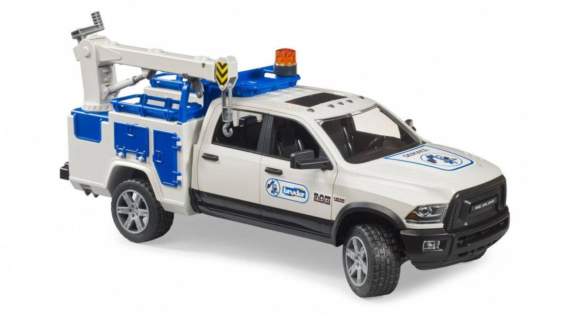 Bruder RAM 2500 – Camion de service avec grue 02509