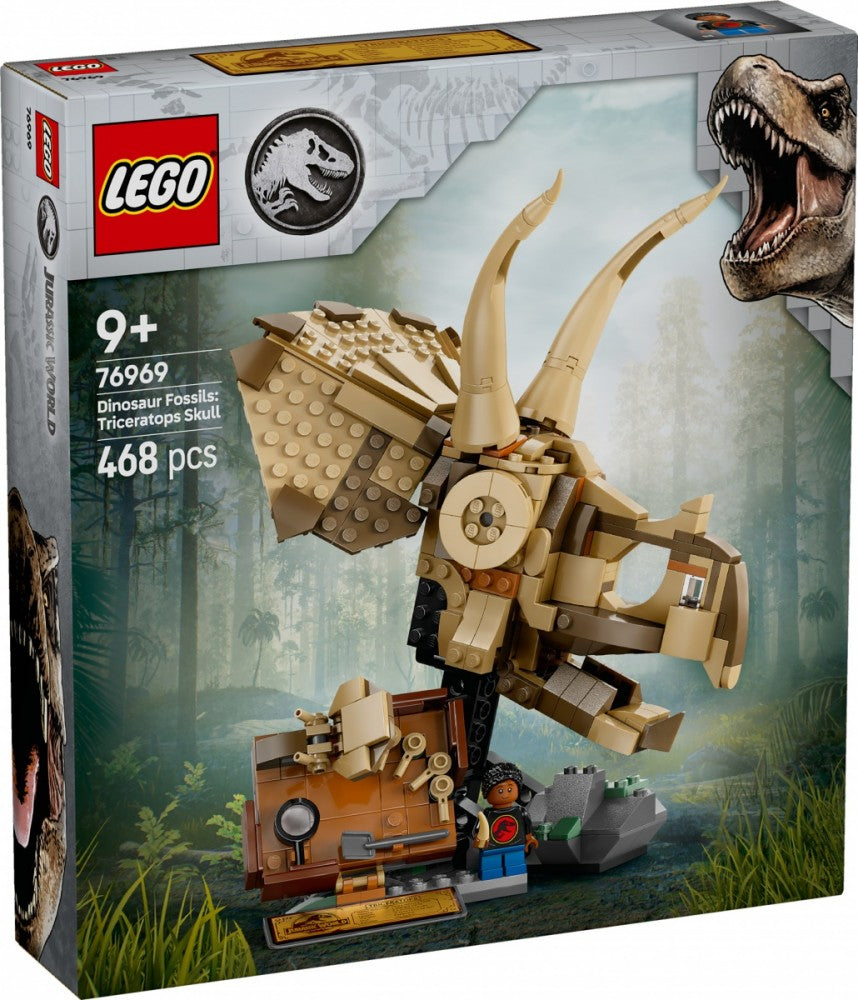 LEGO Jurassic World 76969 – Crâne de tricératops