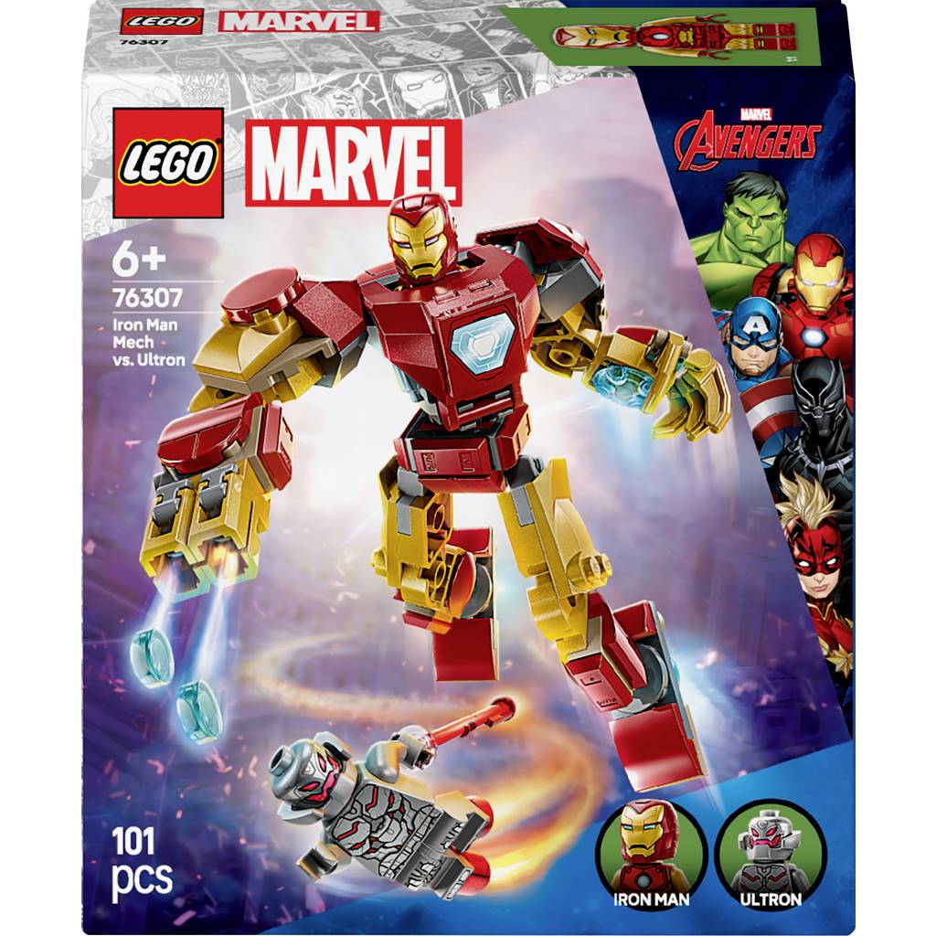 76307 LEGO MARVEL SUPER HEROES Iron man mech vs. Ultron 76307