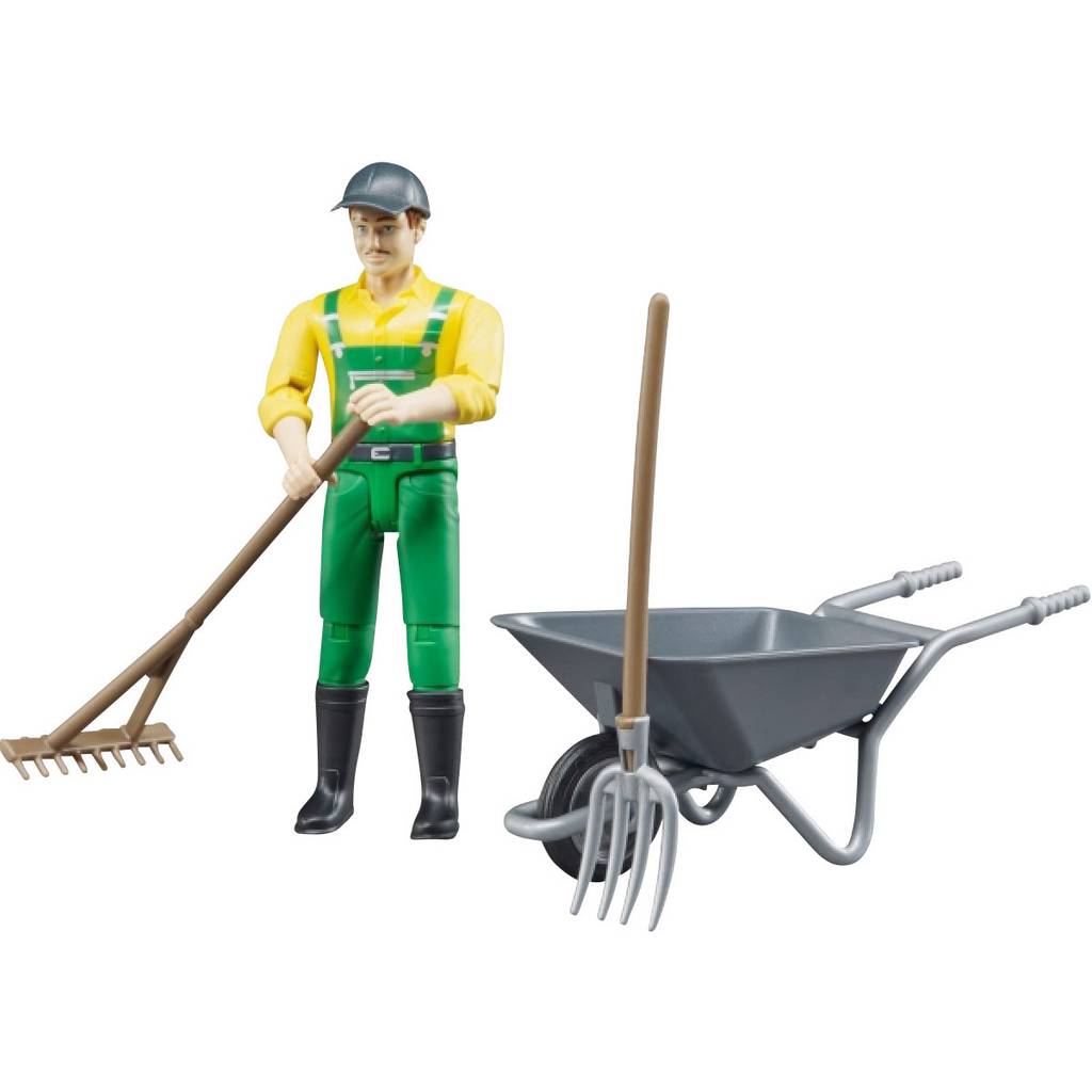 Brother Figure Set farmer with accessories 62610