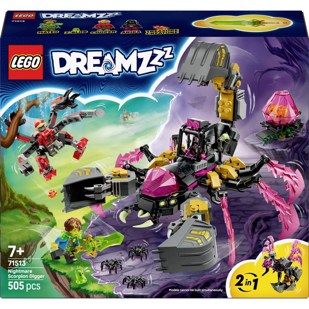 LEGO DREAMZzz 71513 – Excavatrice scorpion