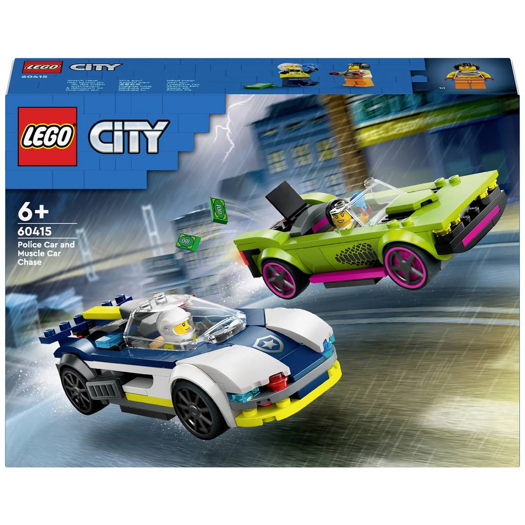 60415 LEGO CITY Chase with police car and Muscle Car 60415