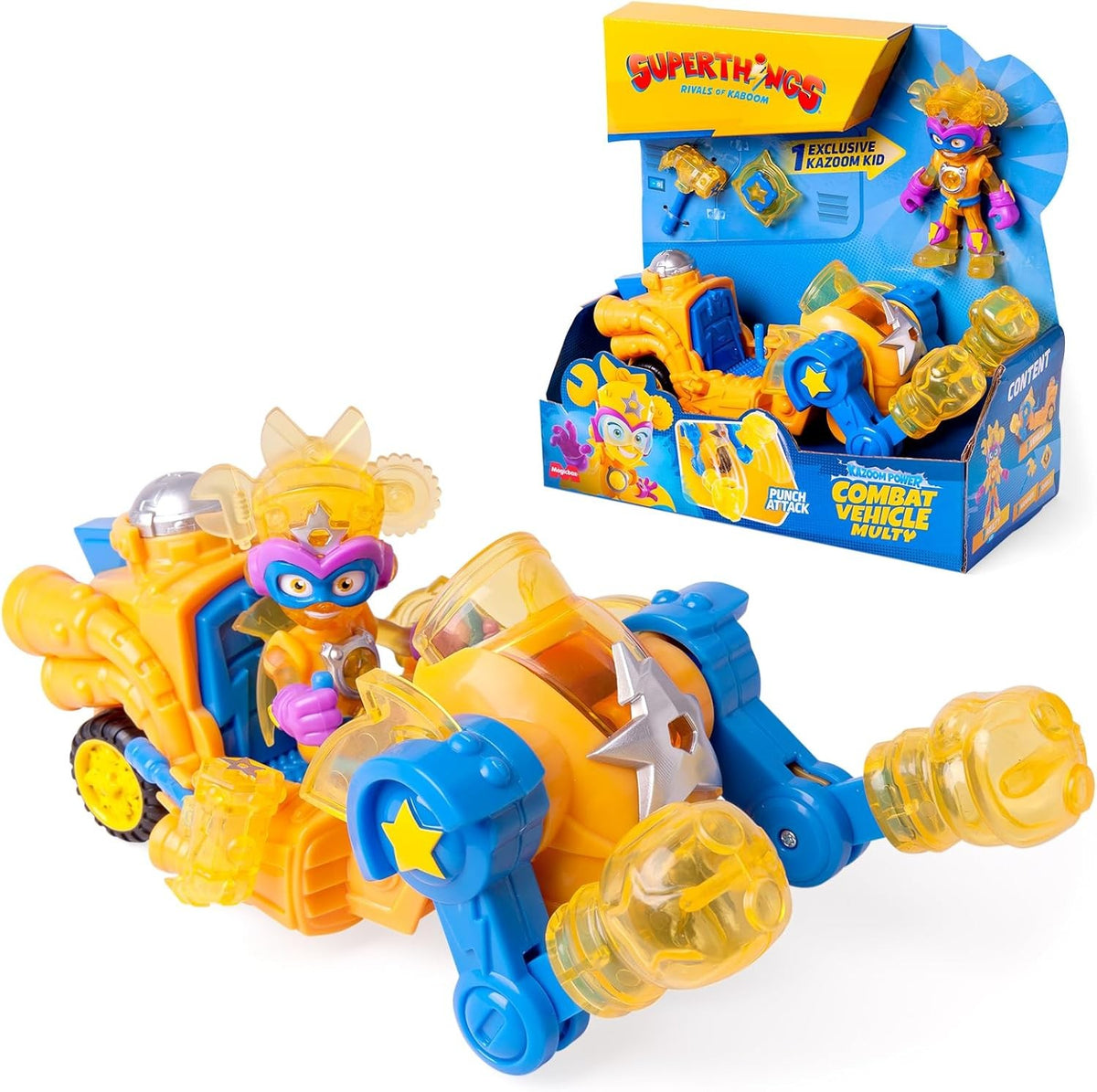 SuperThings Kazoom Power Battle Vehicle Multy - Magicbox Toys