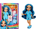 530947-EUC Junior High PJ Party Fashion Doll- Skyler (Blue) - Rainbow High
