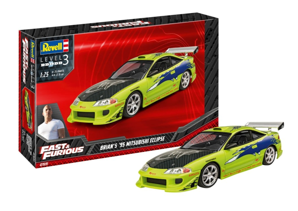 Revell Fast & Furious – Mitsubishi Eclipse 1995 1:25