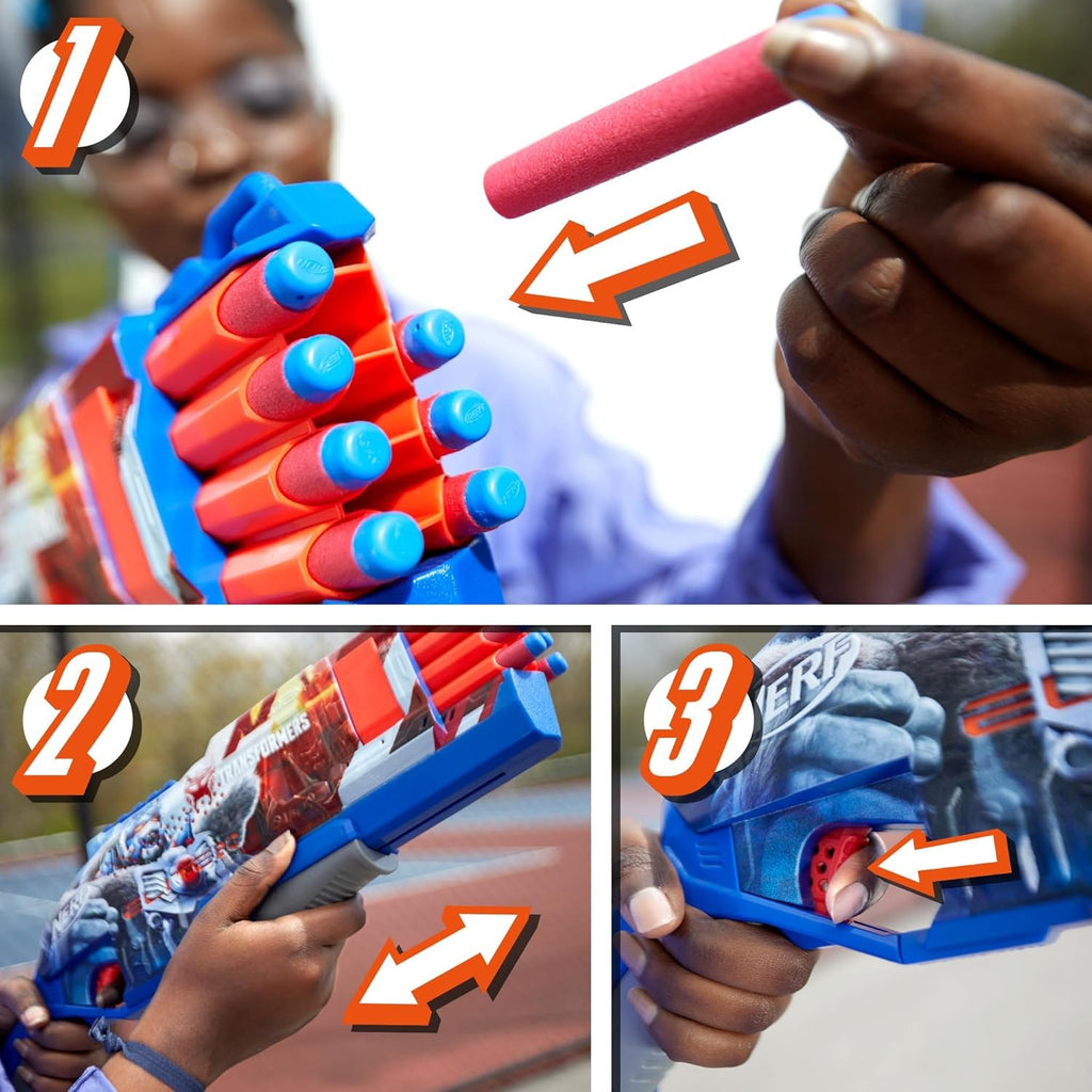 NERF Transformers Ink Optimus Primal F9716 F9715 - vue supplémentaire